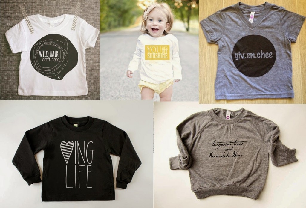 My favorite baby tees from Etsy giveaway Life is Beautiful