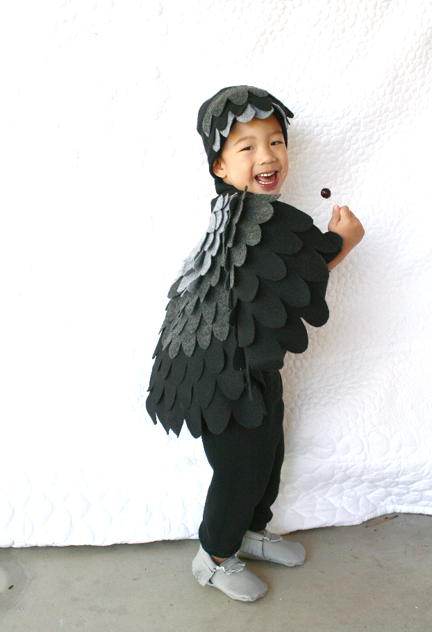 Diy Bird Costume Life Is Beautiful - Diy Child Bird Costume