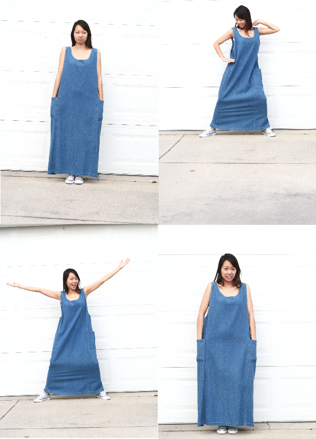 DIY refashion T-Shirt into Jumpsuit - Idea to reuse old T-Shirt 