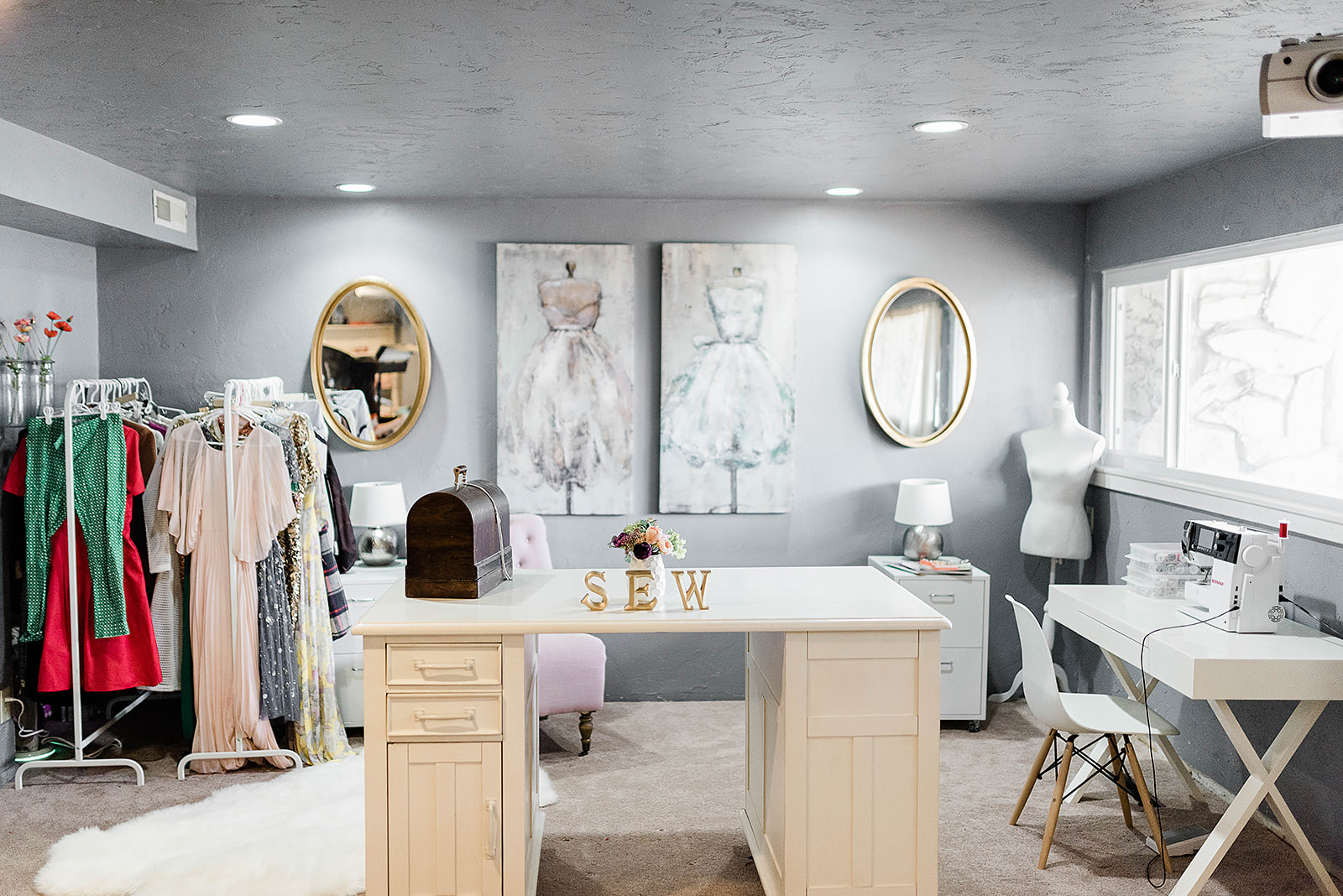 SEWING ROOM MAKEOVER Life is Beautiful