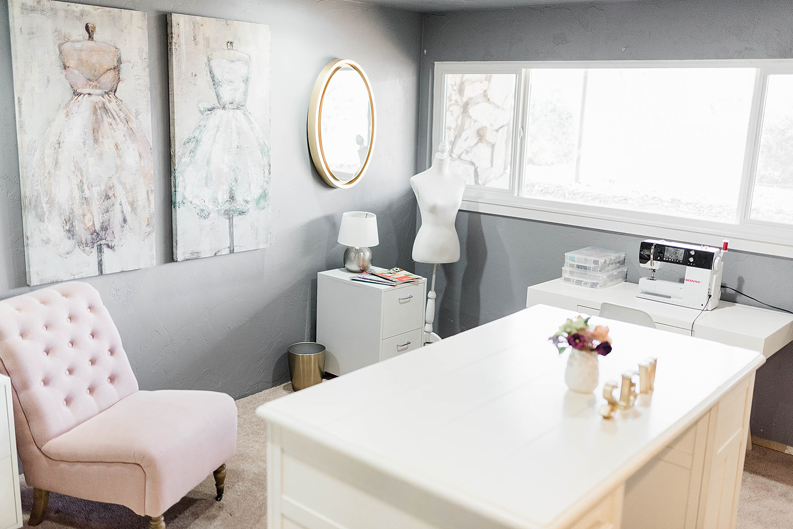 SEWING ROOM MAKEOVER Life is Beautiful