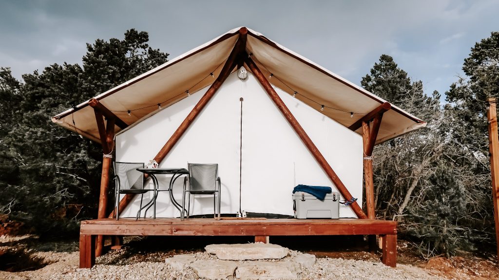 glamping at zion ponderosa