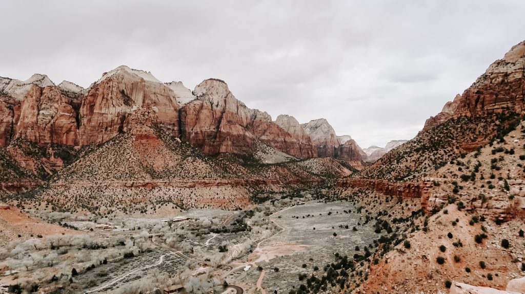 zion national park overlook