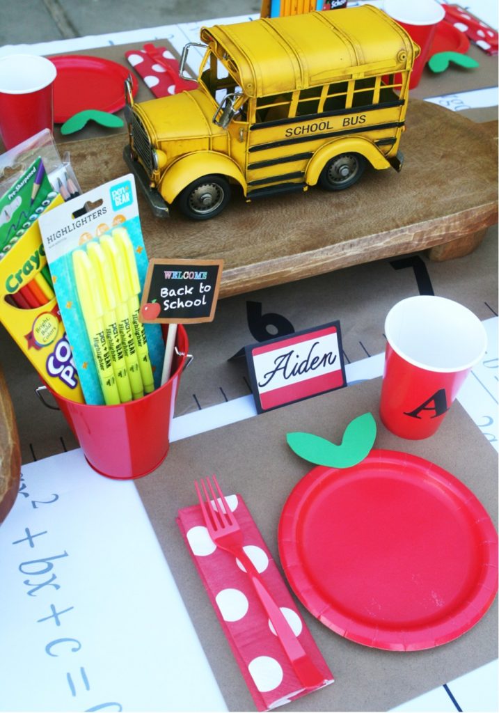 Back to school party ideas