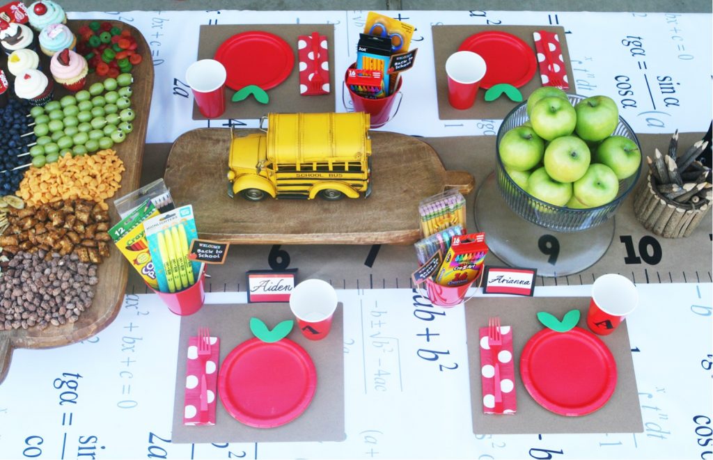 Back to school party ideas